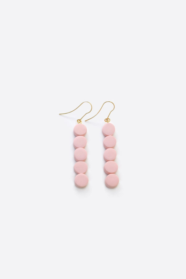 contemporary earrings IRMO Pink 1 scaled